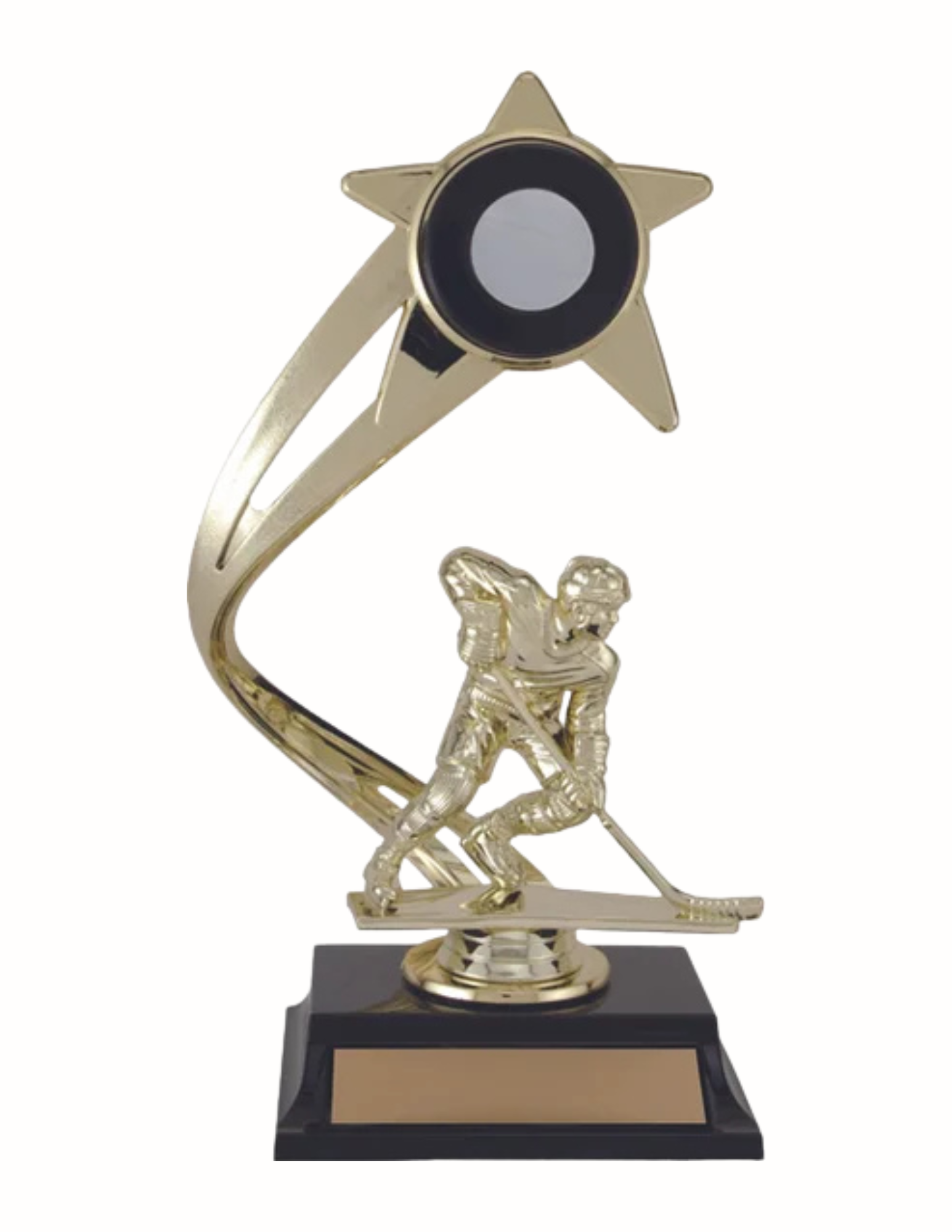 Shooting Star Hockey Trophy 10" (Includes Engraving)