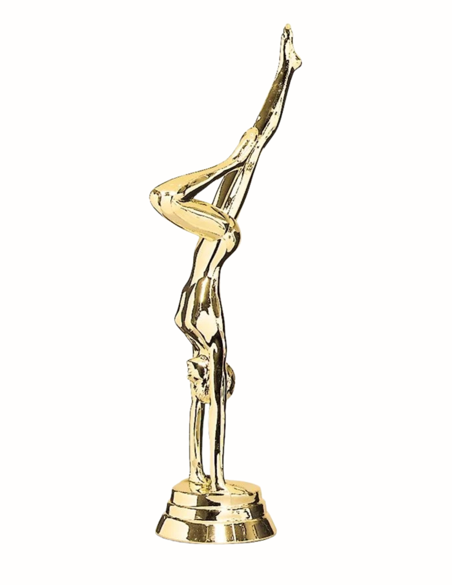 Male and Female Gymnastics Handstand Trophy Topper 7" - Figure