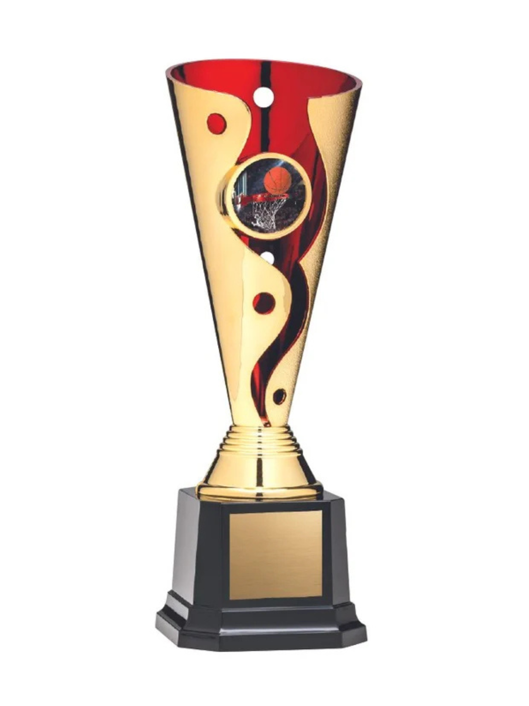 Fire & Ice Galaxy Hockey Trophy- 3 Sizes, 2 Colors (Includes Engraving)
