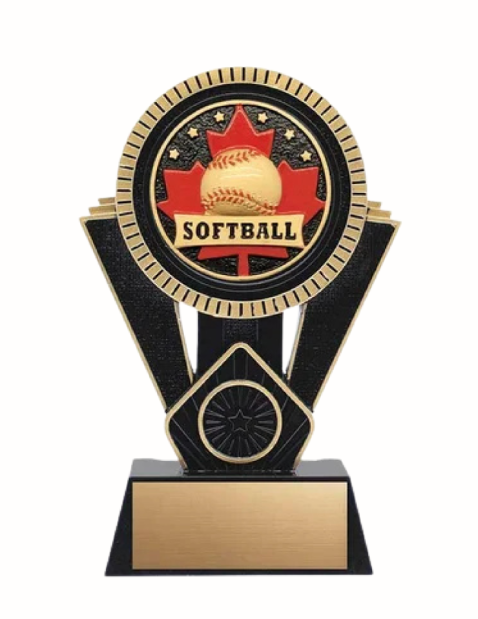 Patriot Series Resin Softball Trophy