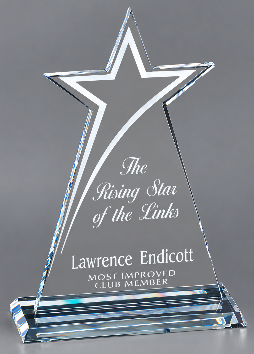 Superstar Crystal Award