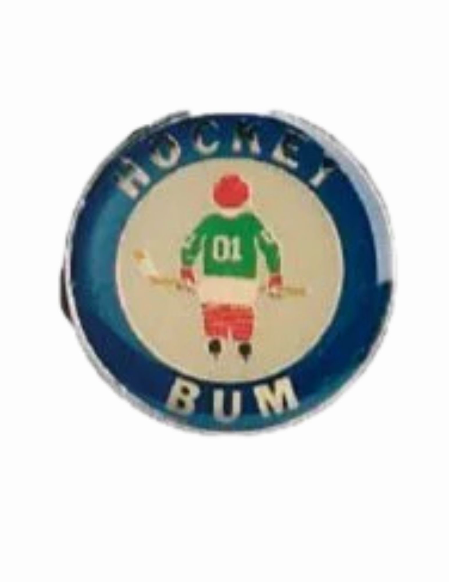 Hockey Bum Lapel Pin