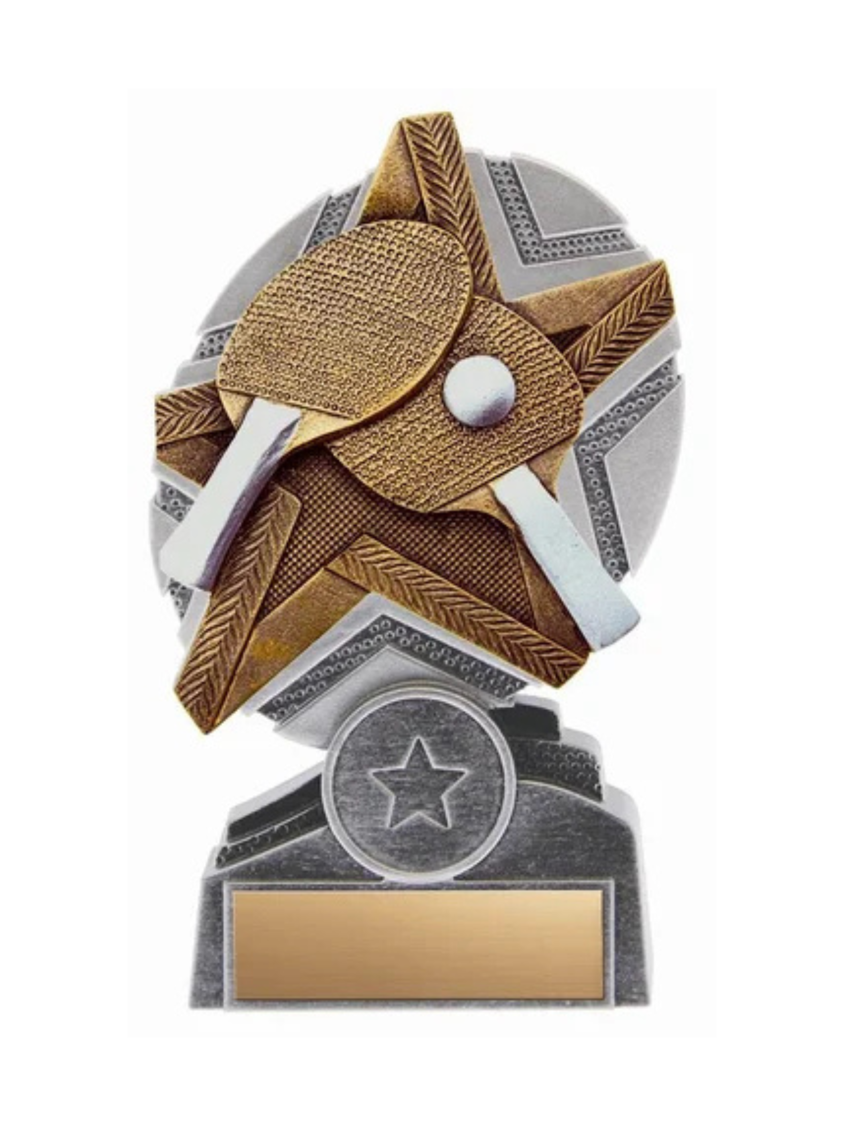 ProStar Series Table Tennis Award-3 Sizes (Includes Engraving)