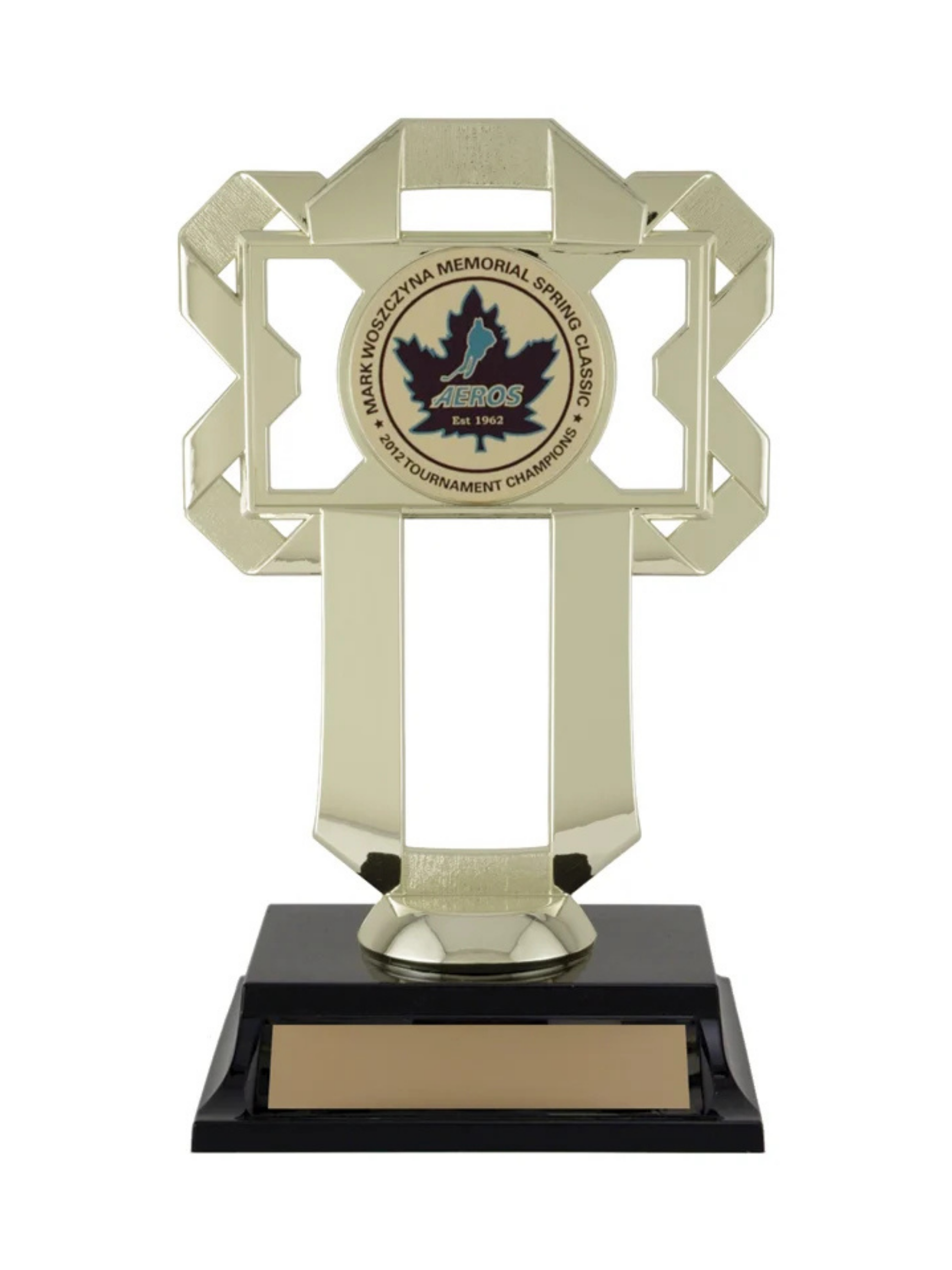 Custom Insert Gold Trophy
