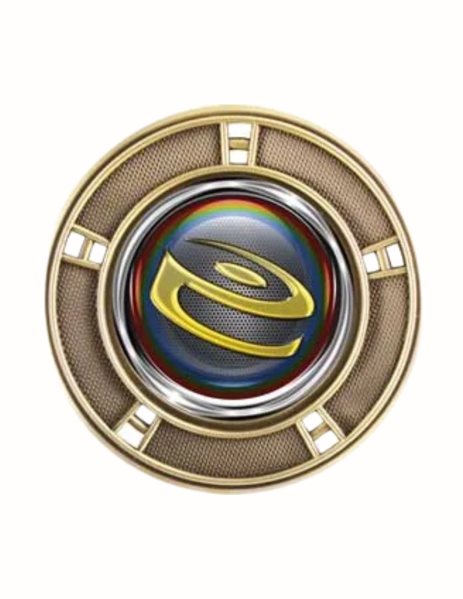 Tech Hockey Puck Medal