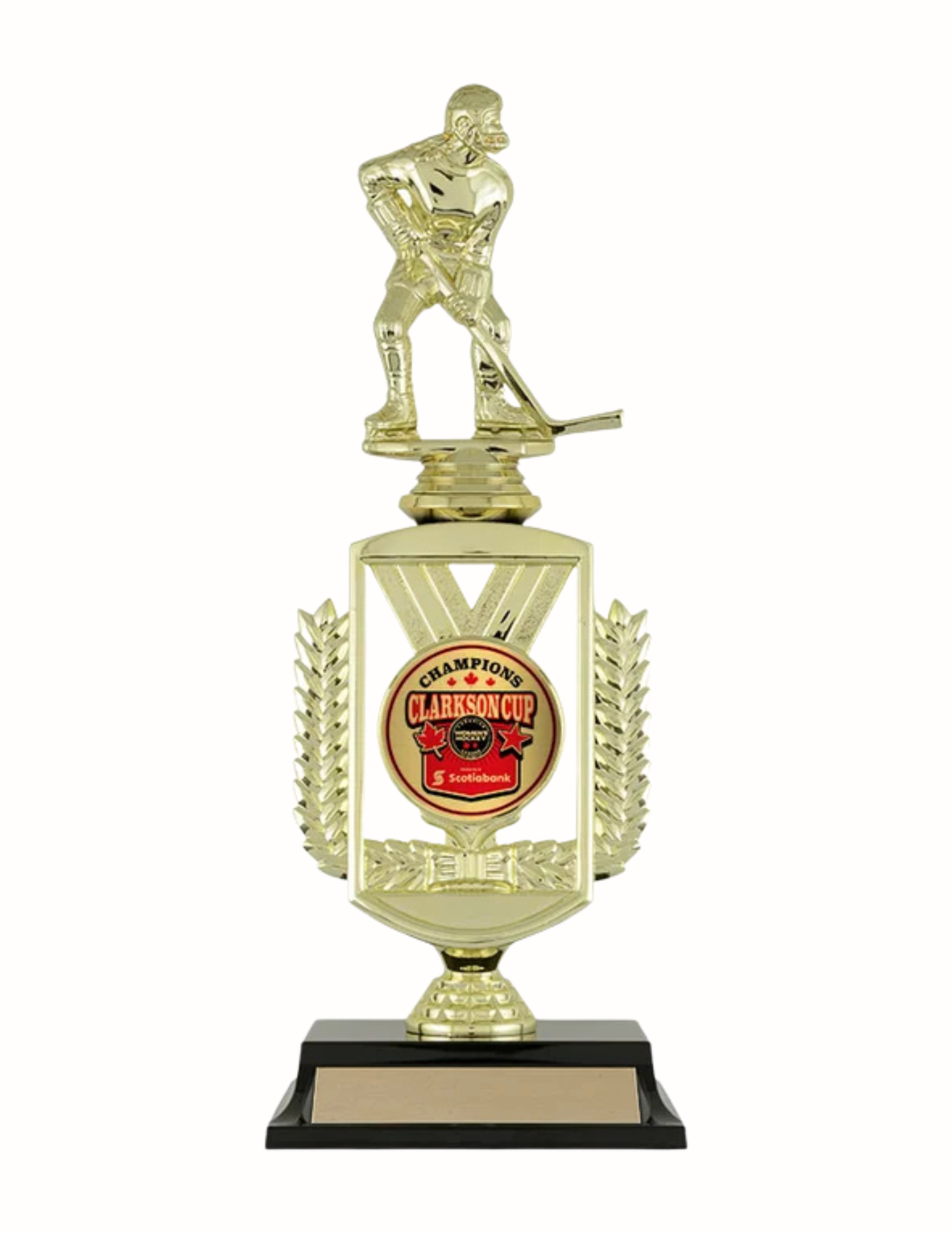 Vantage Female Hockey Trophy 11.75" (Includes Engraving and 2" Logo)