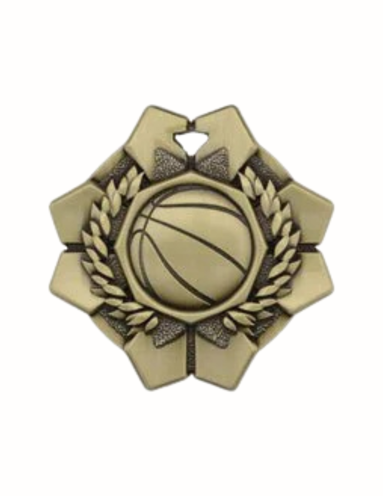 Basketball Imperial Medal 2" (Includes Ribbon)