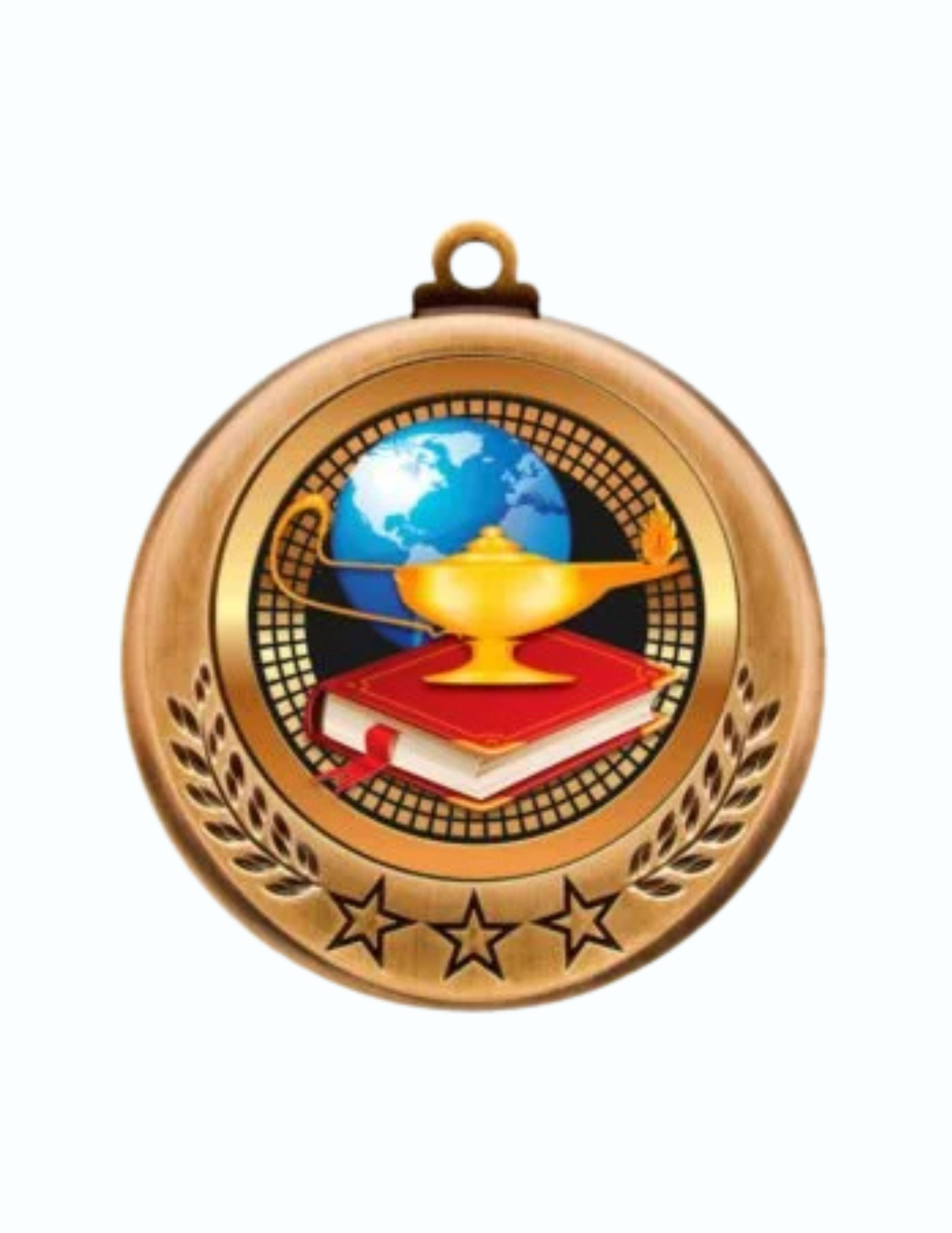 Spectrum Series Lamp of Knowledge Medal