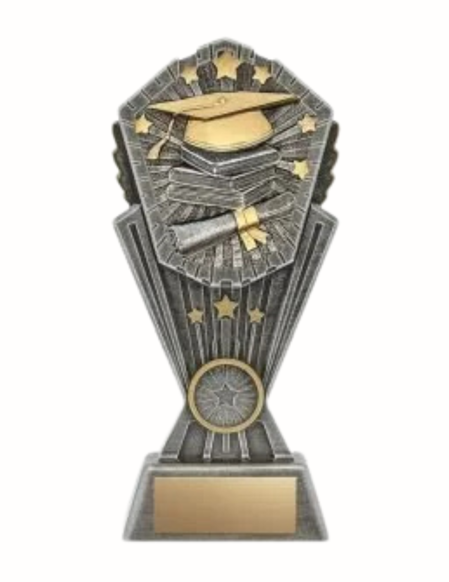 Cosmos Resin Graduation Trophy