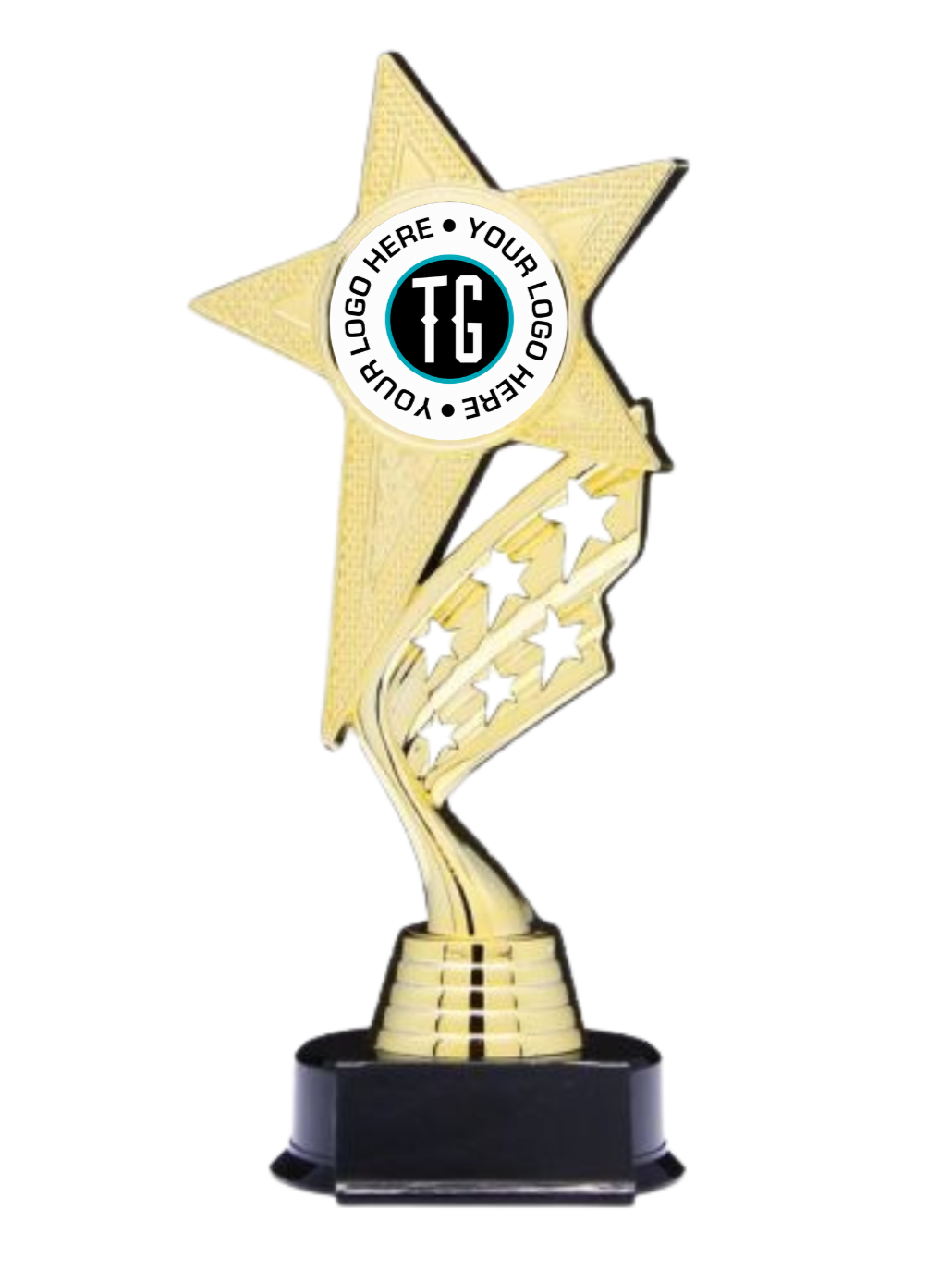 Helix Series Custom Trophy 8.5"- 2 Finishes (Includes Engraving)