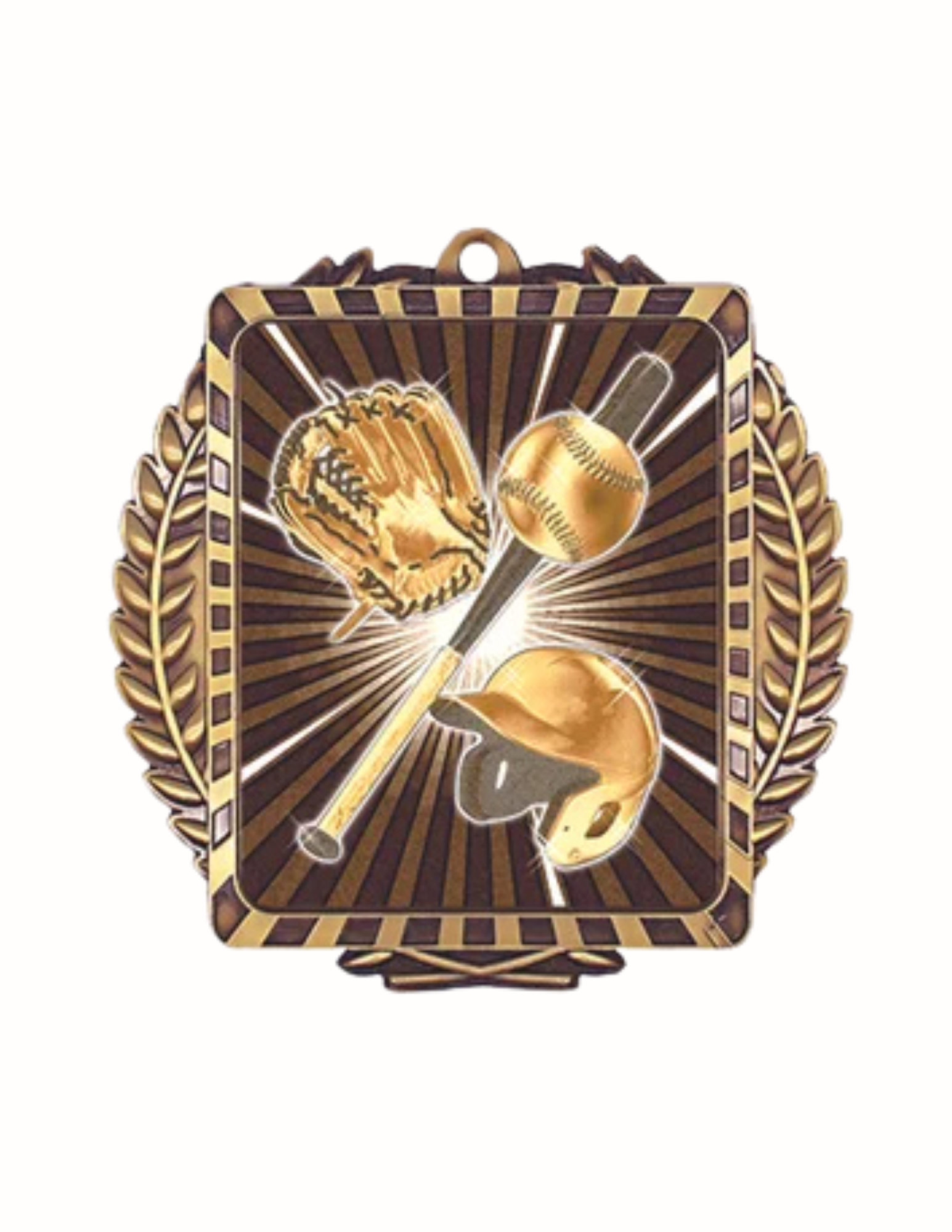 Lynx Baseball Medal 3.5"x3.25" (Includes Ribbon)