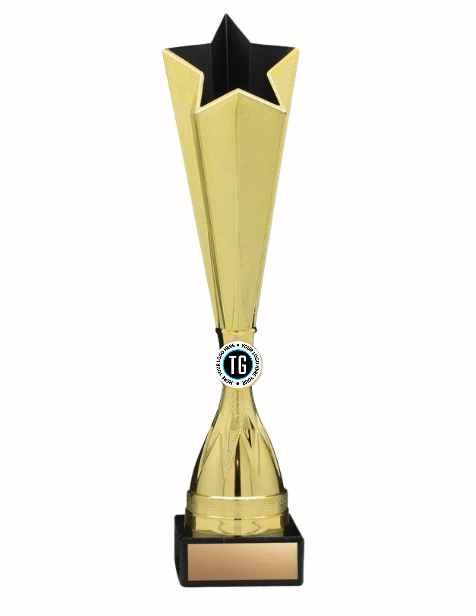 Champion Star Trophy- 4 Sizes (Includes Engraving)