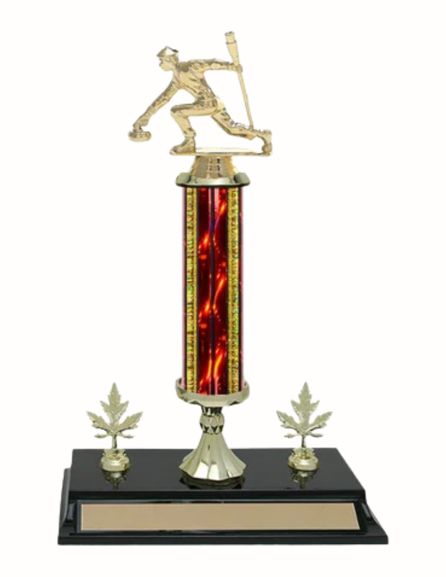 Lightning Curling Trophy 15" (Includes Engraving)