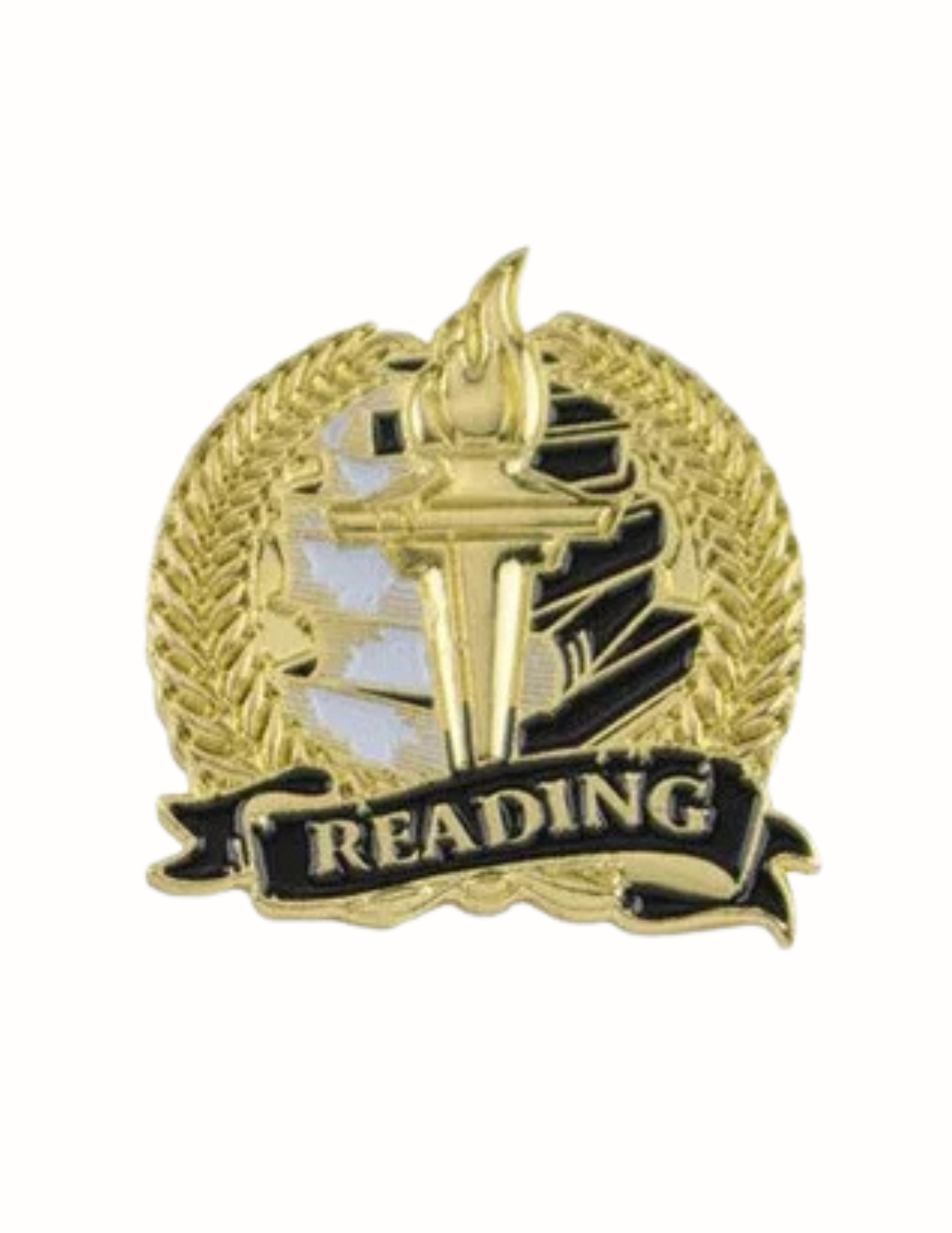 Gold Academic Reading Pin