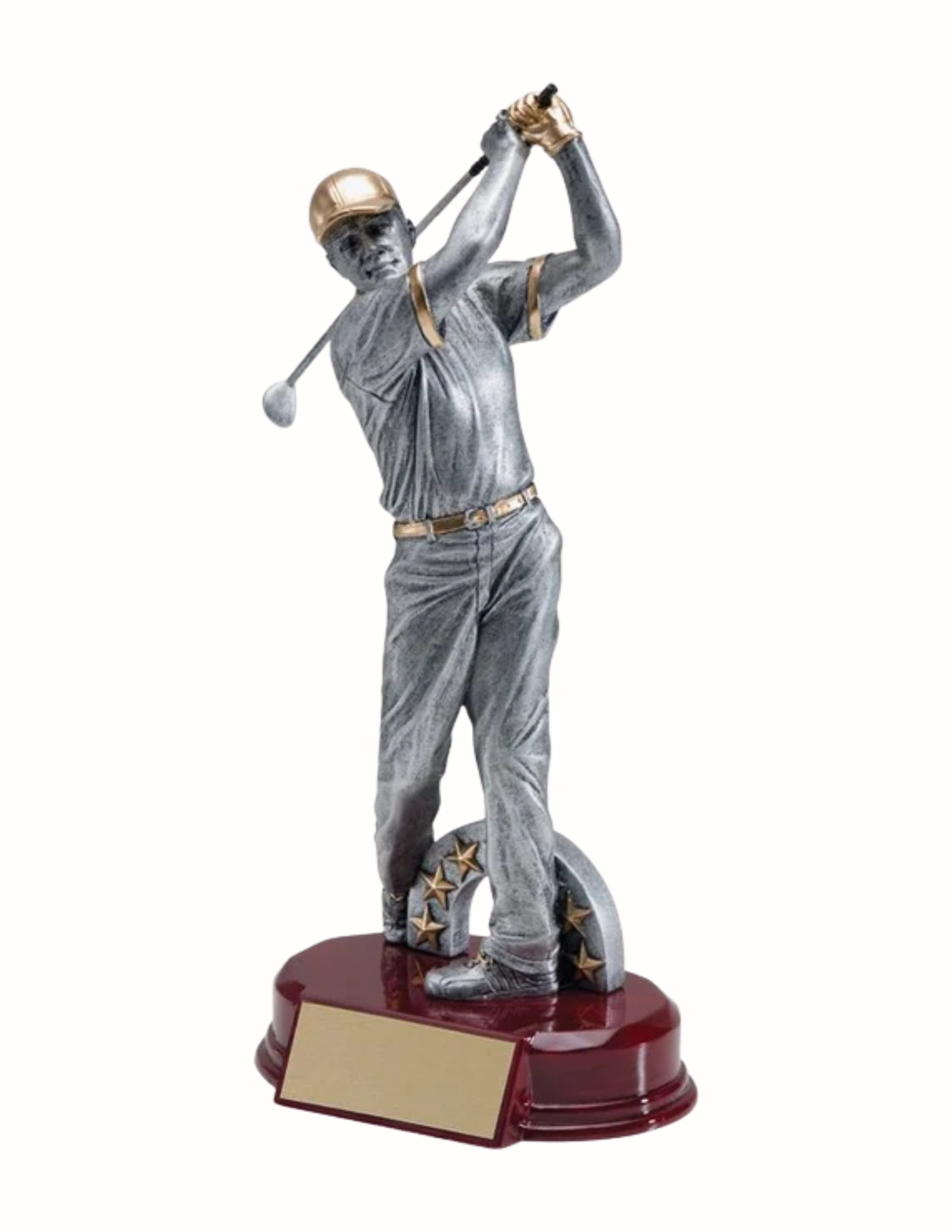 Classic Male and Female Golfer Award 10" (Includes Engraving)