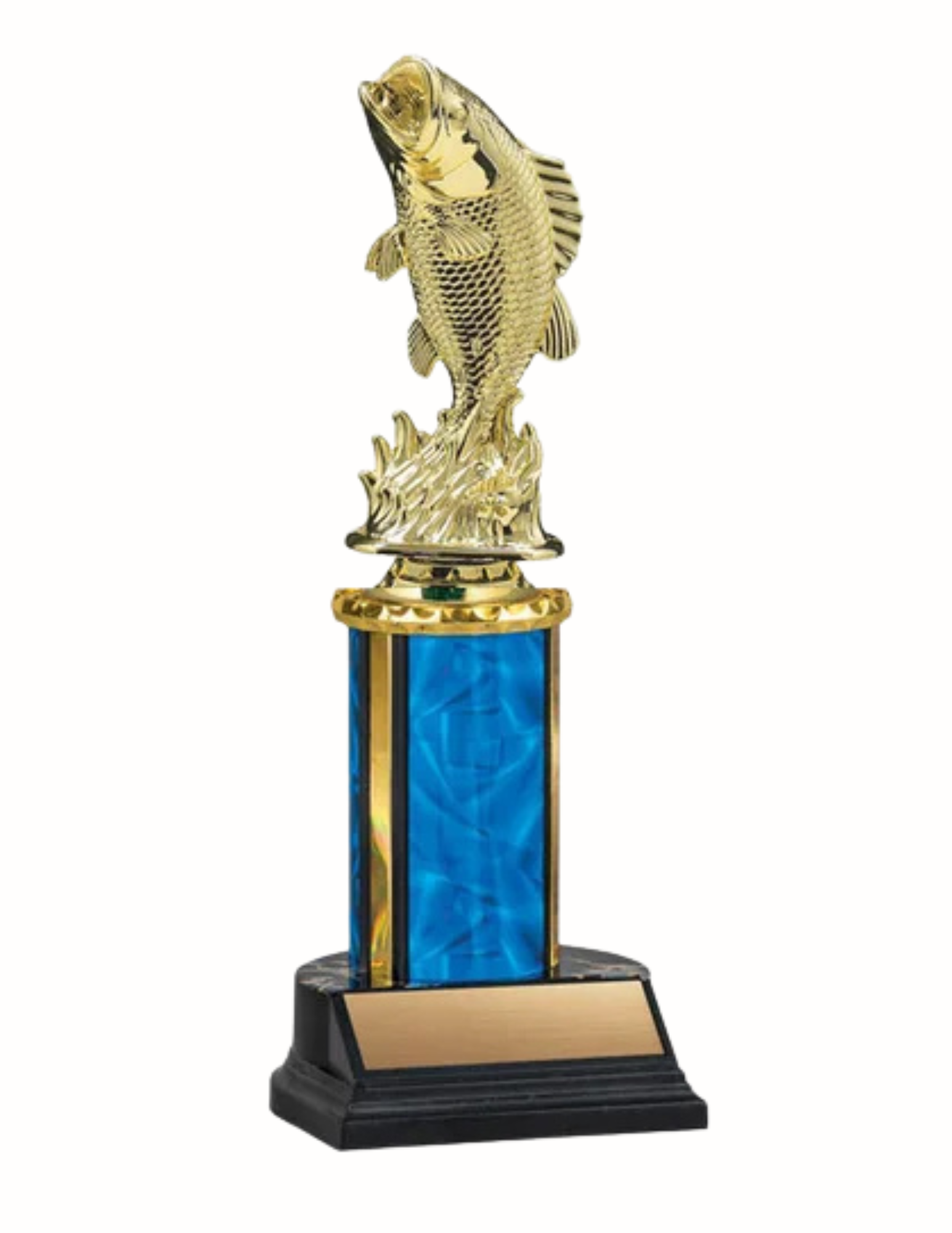 Aqua Fishing Trophy 9" (Includes Engraving)