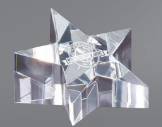 Crystal Star Paperweight 4.25" x 2" (Includes Engraving)
