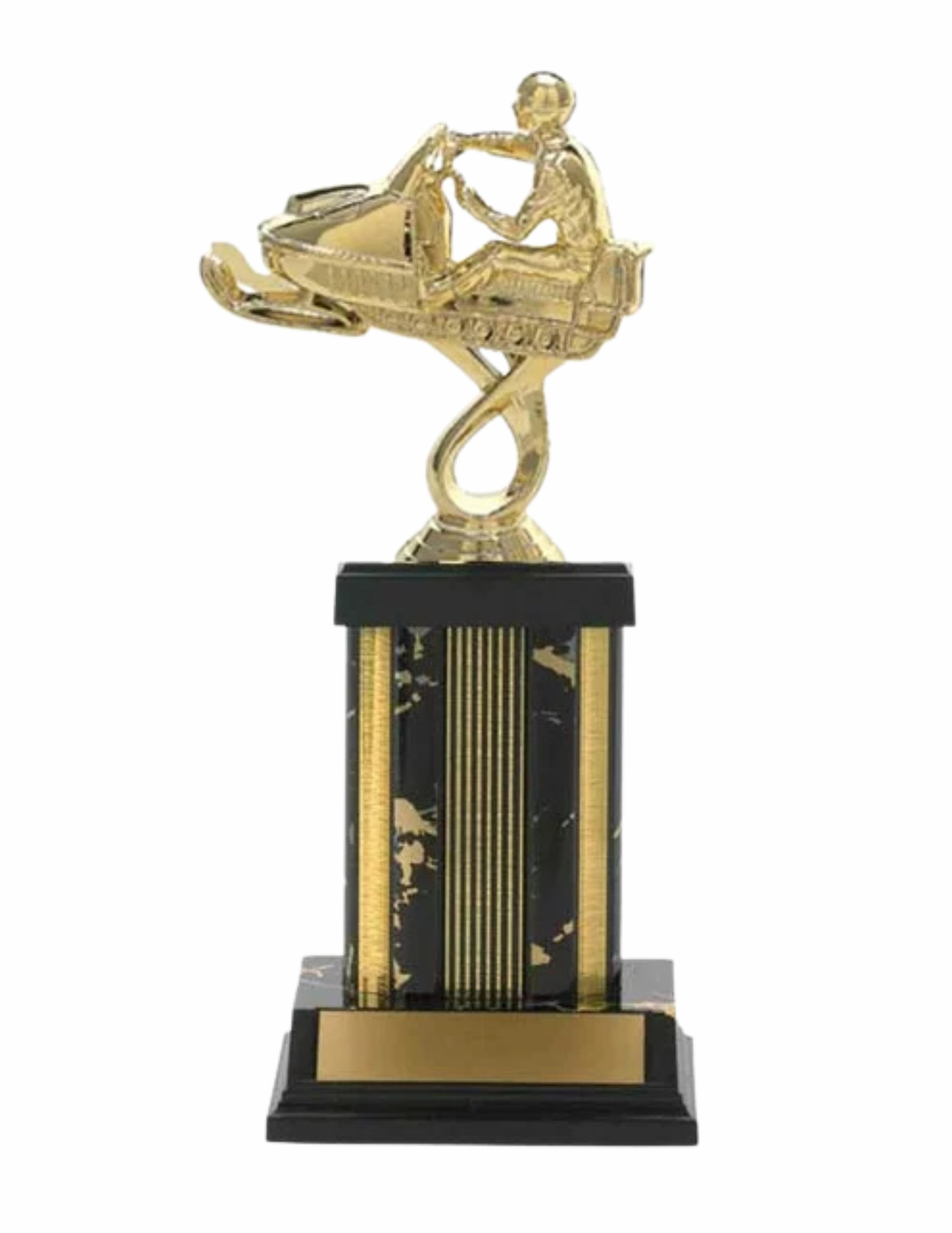 Assembled Snowmobile Trophy 11" (Includes Engraving)
