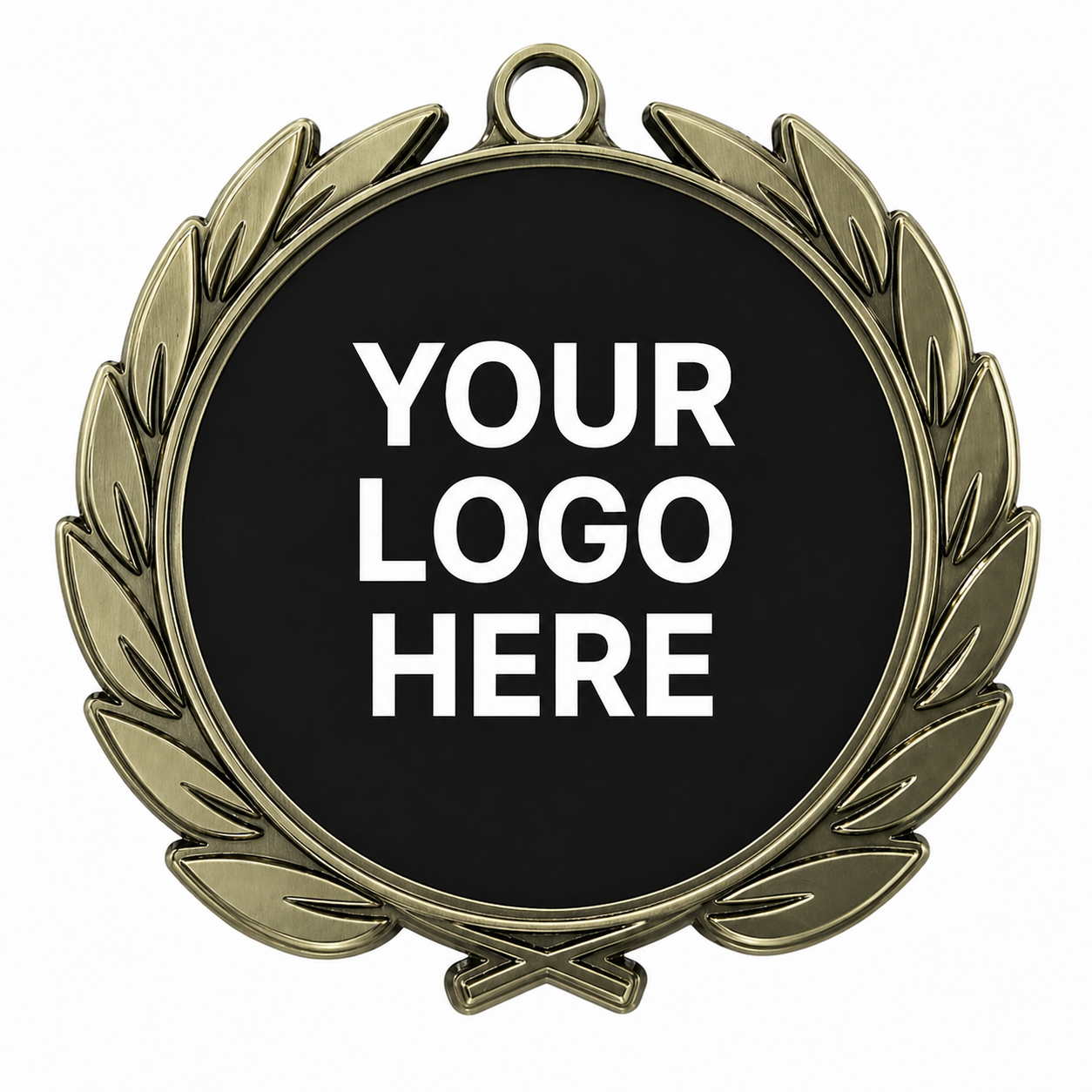 Victory Crown Medal 2.5" (Includes Ribbon, 2 Custom Options)