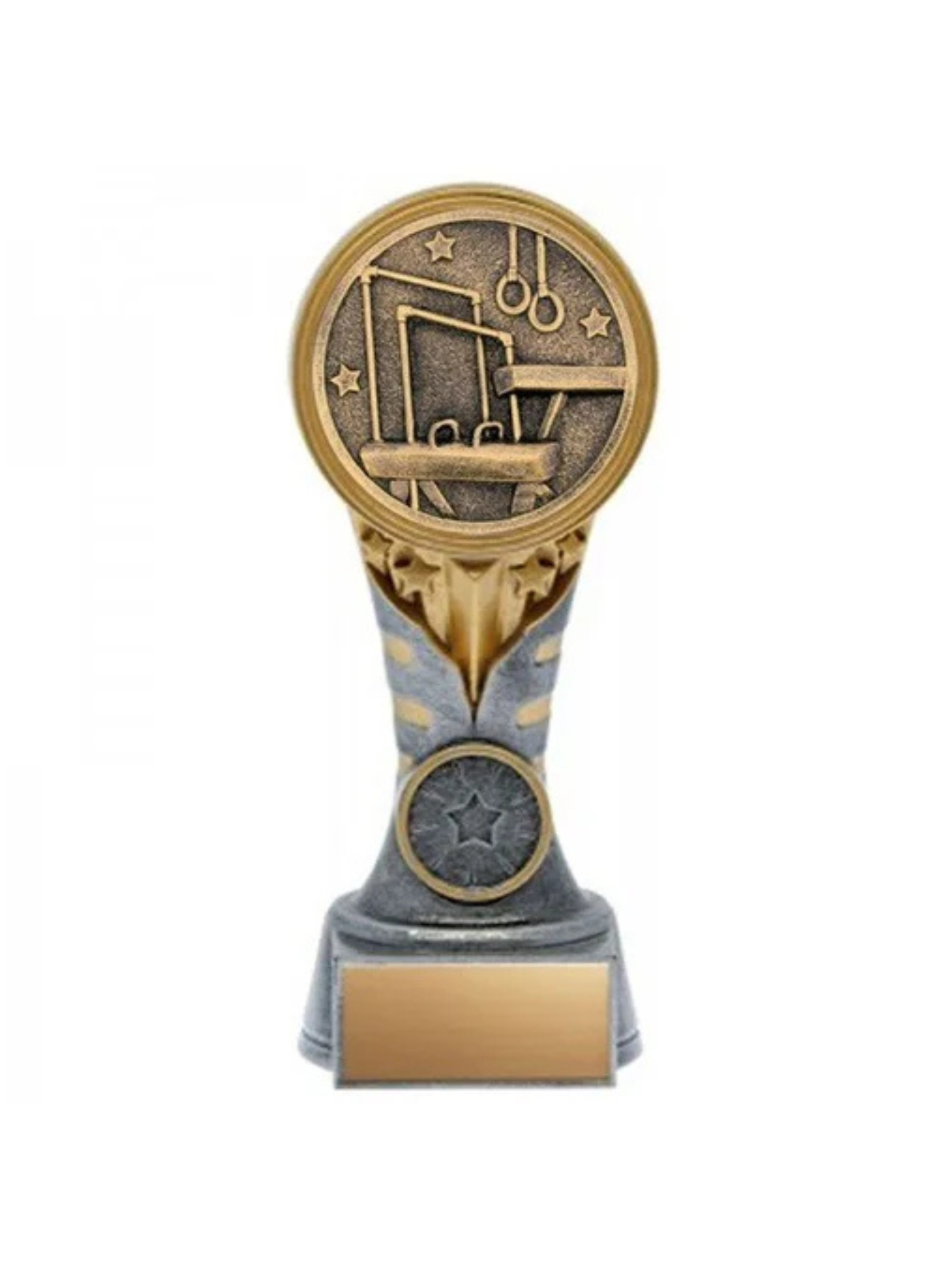 Ikon Series Gymnastics Resin Trophy- 3 Sizes (Includes Engraving)