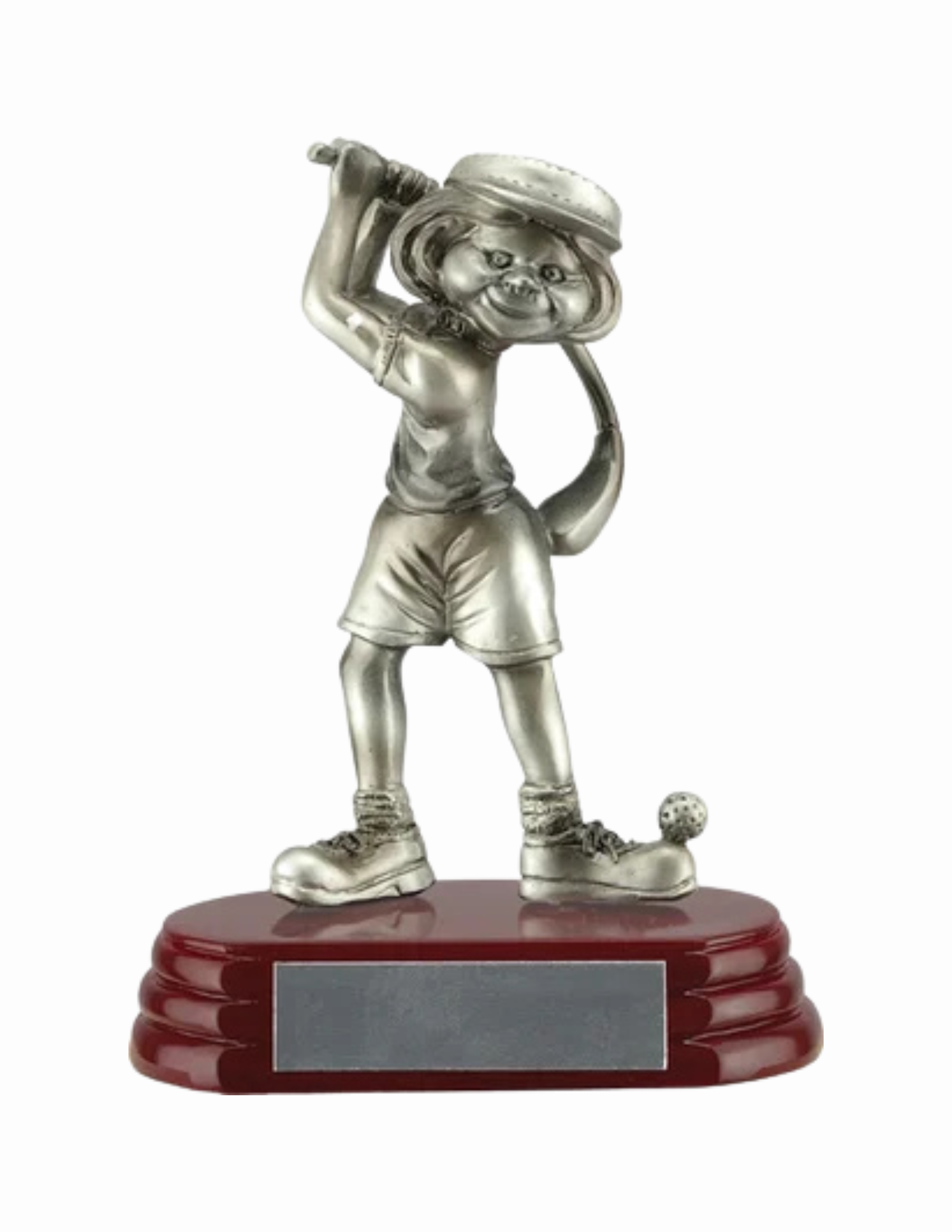 Comic Golf Female Trophy 6" (Includes Engraving)