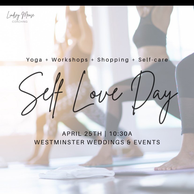 Don&rsquo;t miss this day of self-love and care! This Sunday, you&rsquo;ll enjoy yoga, workshops and shopping from some amazing vendors. Get your tickets here- http://www.eventbrite.com/e/self-love-day-tickets-146654438373