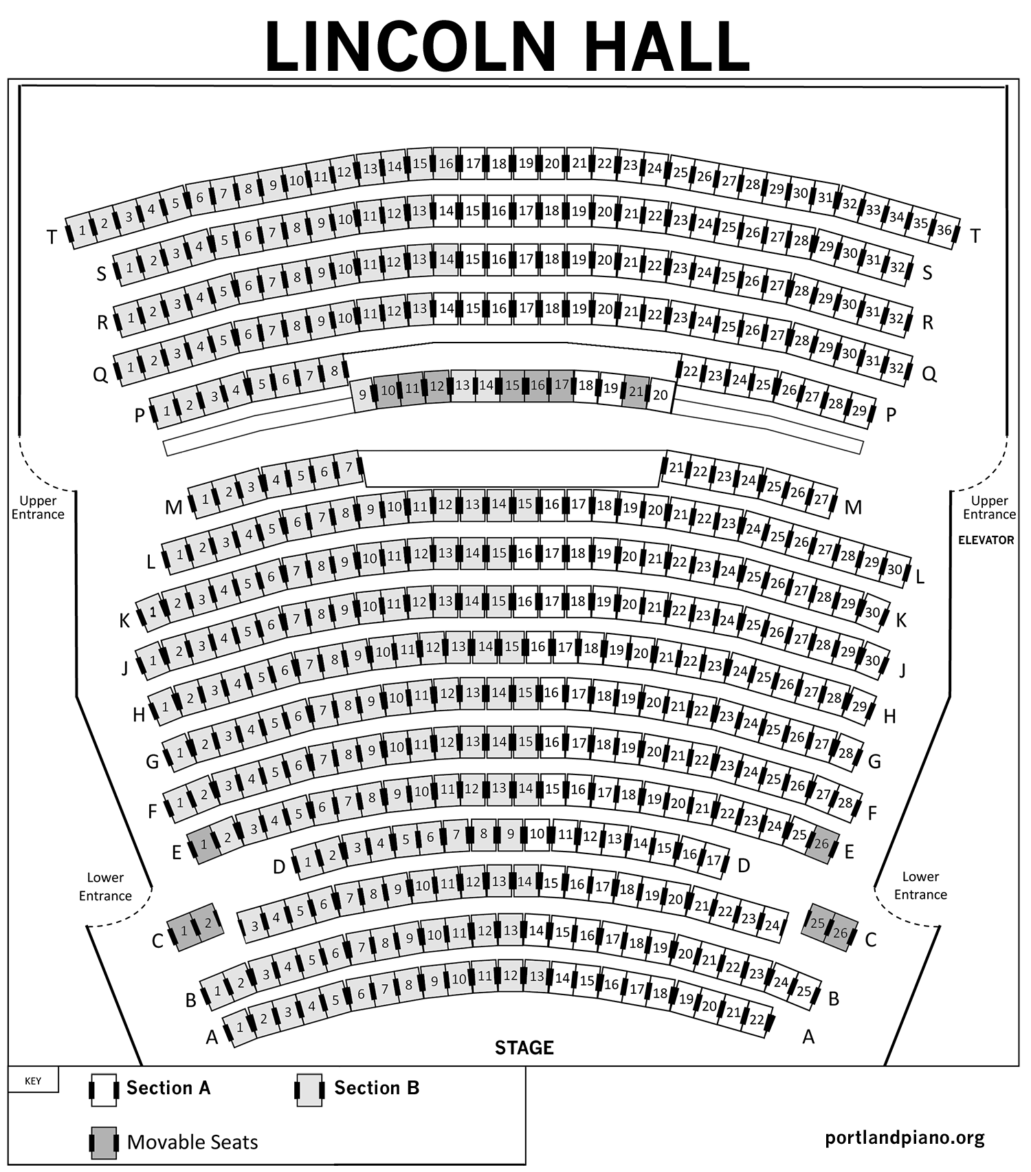 Psu Seating Chart