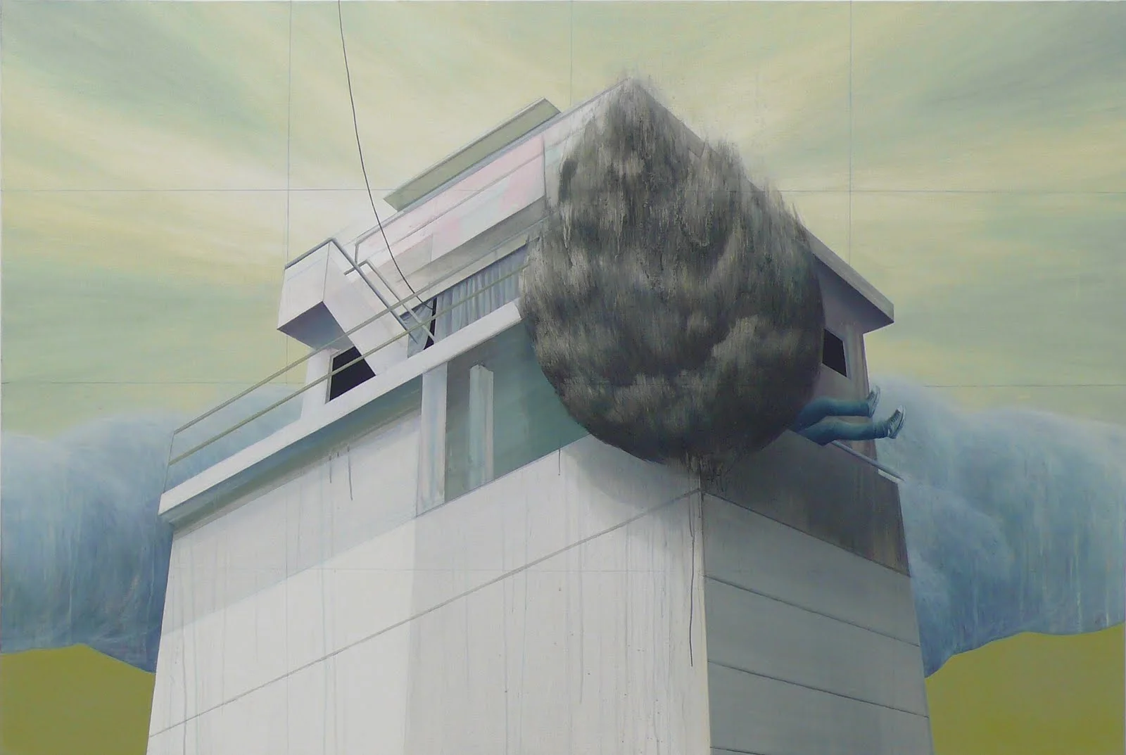 the house , 194cm×130cm.jpg