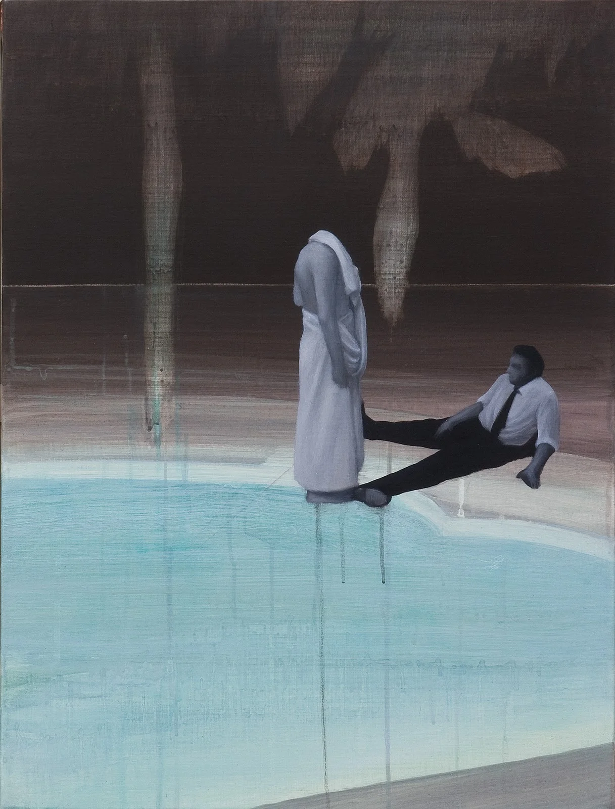 김신영04 . Pool . acrylic, oil on canvas. 60.6×45.5cm. 2009.jpg