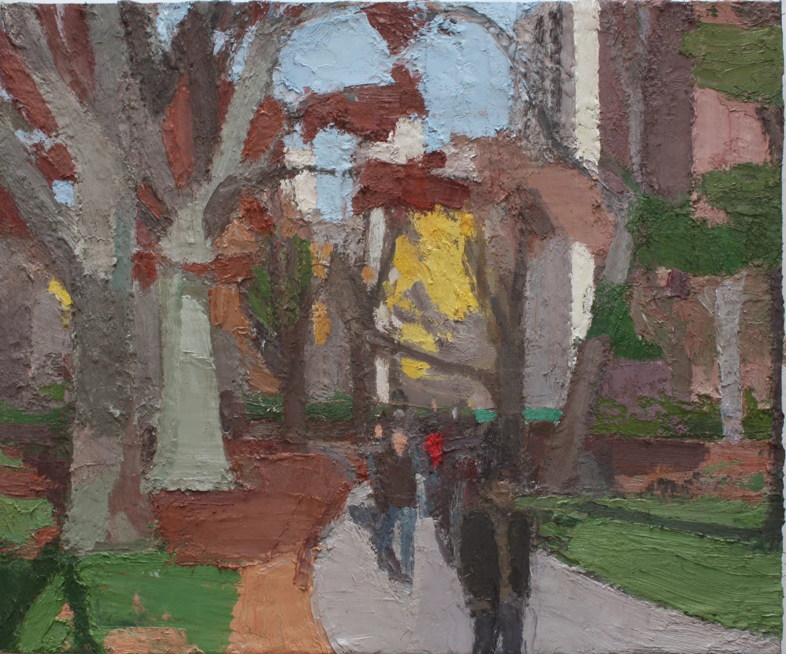 Central Park, 2011-13, Oil on linen, 20" x 24" 