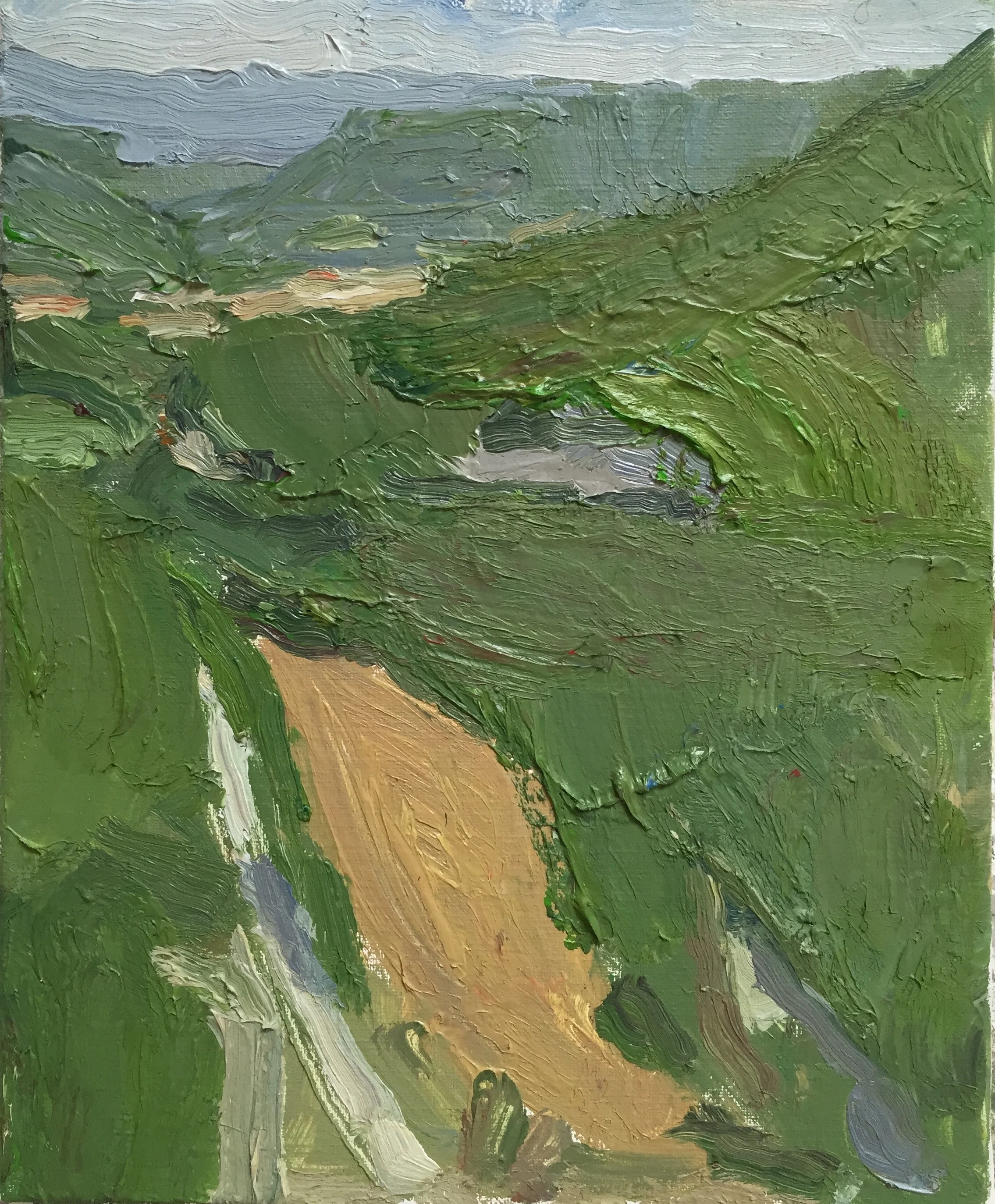 Provence 4, 2015, oil on canvas, 10.5x 8.75 in
