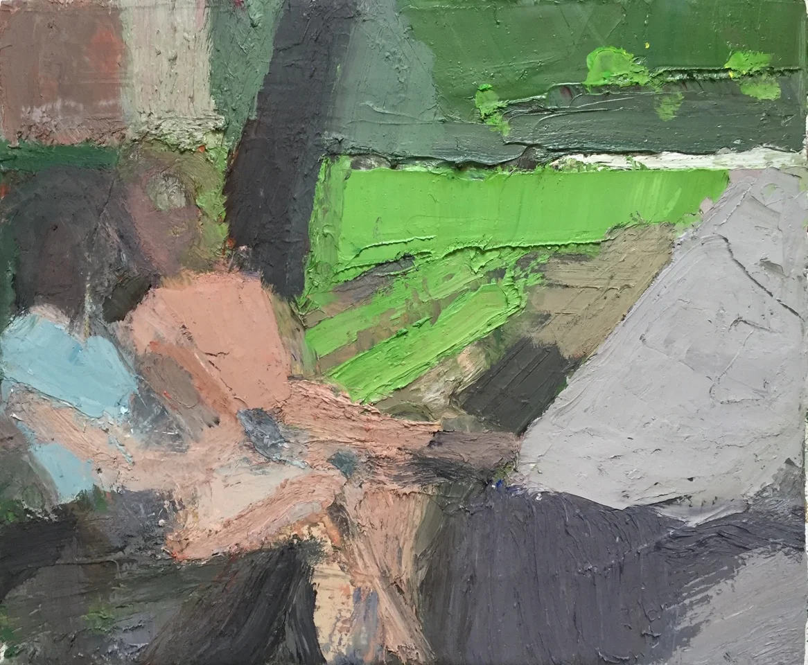 Washington Square Park, 2015, Oil on linen, 20 x 24 inches.