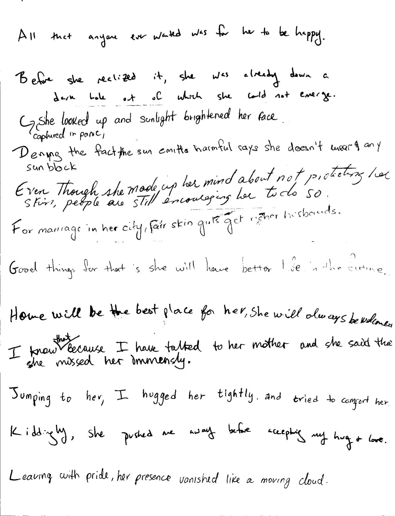 Creative Writing Workshop