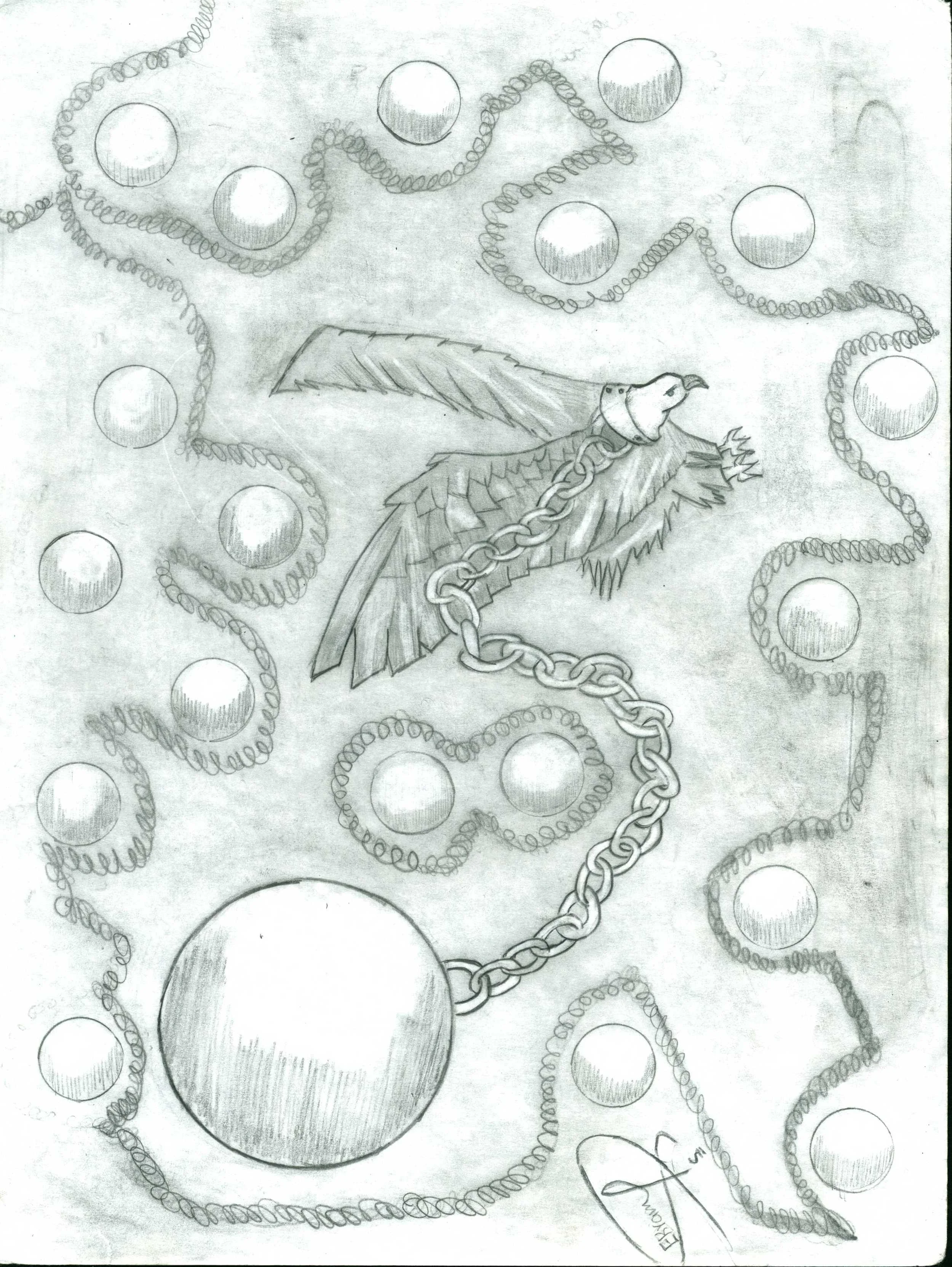 "#Let the Freedom be Free" by Ekram Alrowmeim ('19)