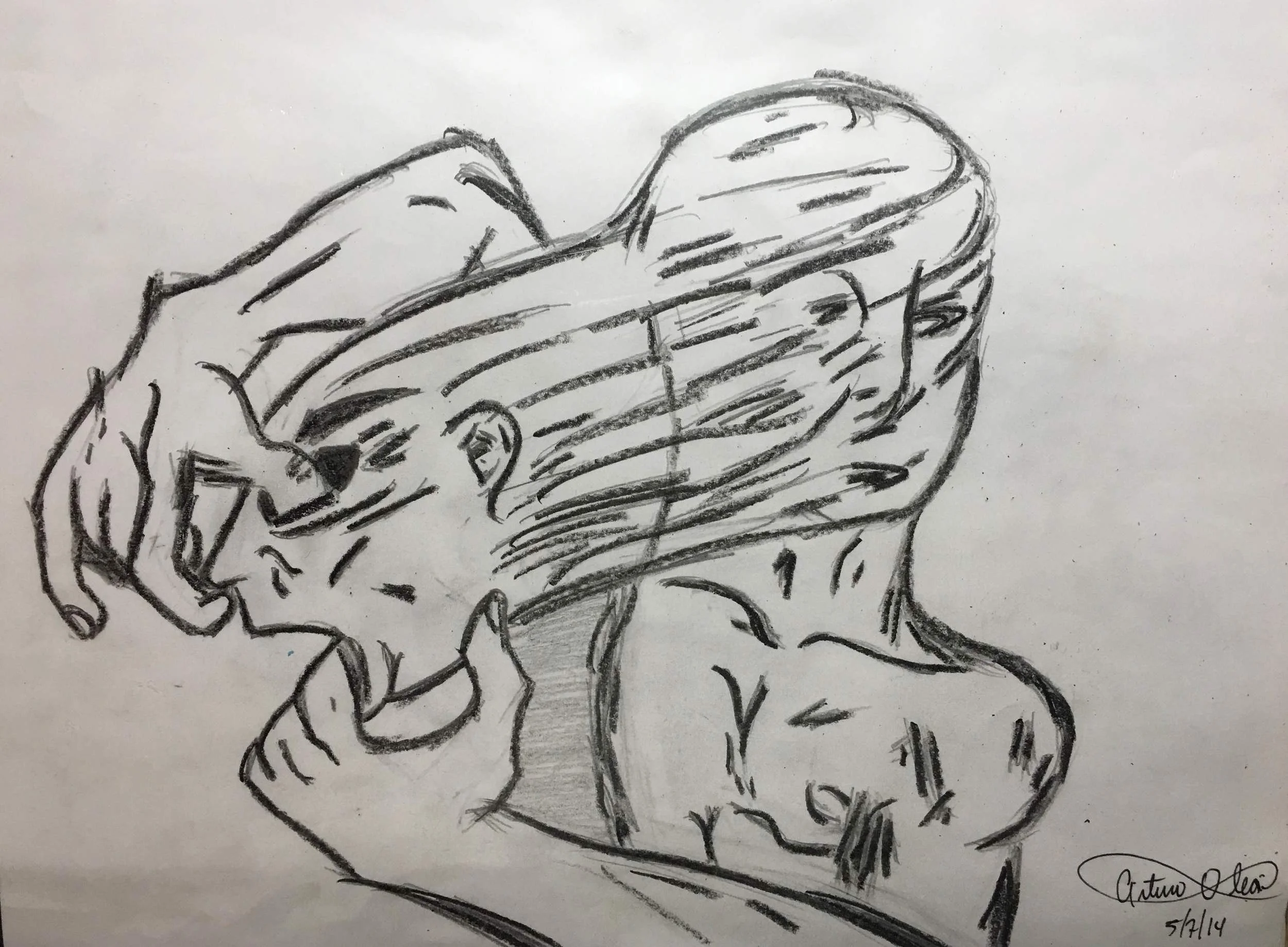 "Loosing My Way" By Arturo Olea ('18)