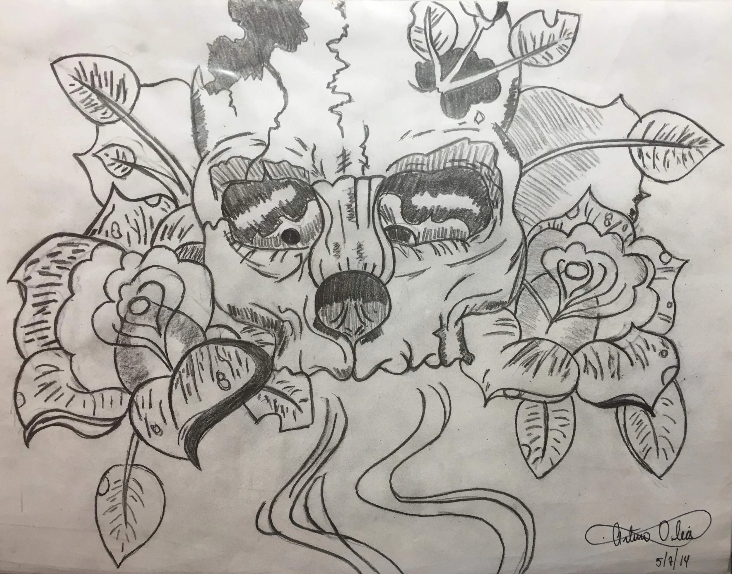 "Untitled" By Arturo Olea ('18)