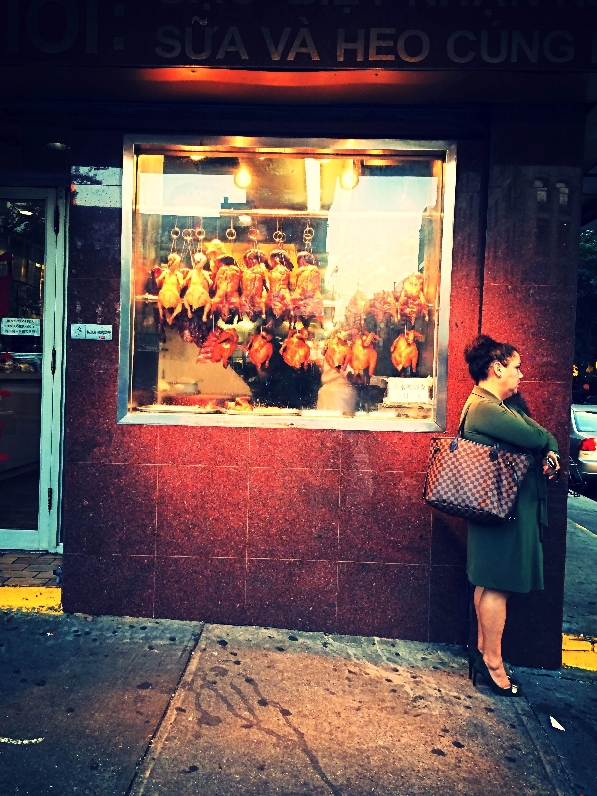 "New York City's cultures out of my mind" by Maria Guanga ('19)