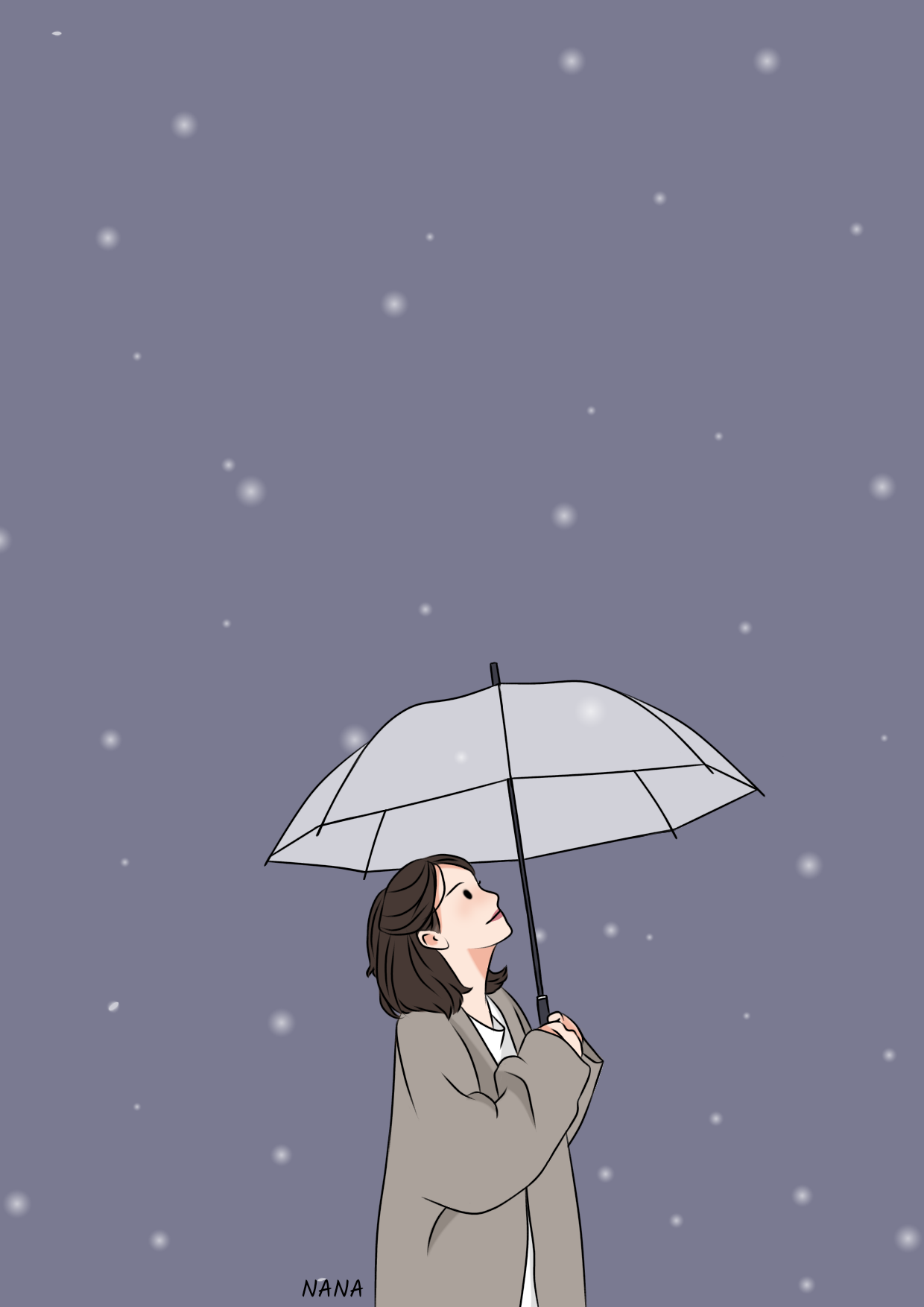 "The Lady in the Black Hat" by Smriti Karki ('25)