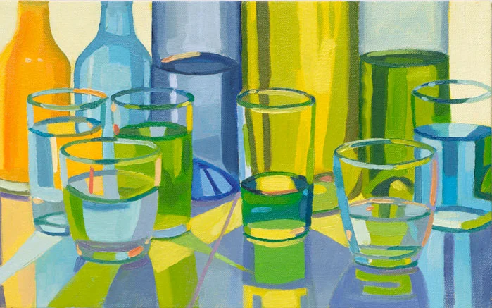  2007 oil on canvas 10" x 15" 