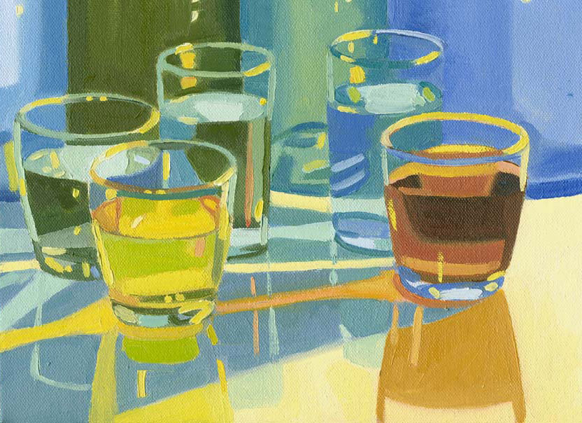  2007 oil on canvas 9" x 12" 