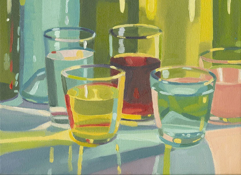  2007 oil on canvas 9" x 12" 