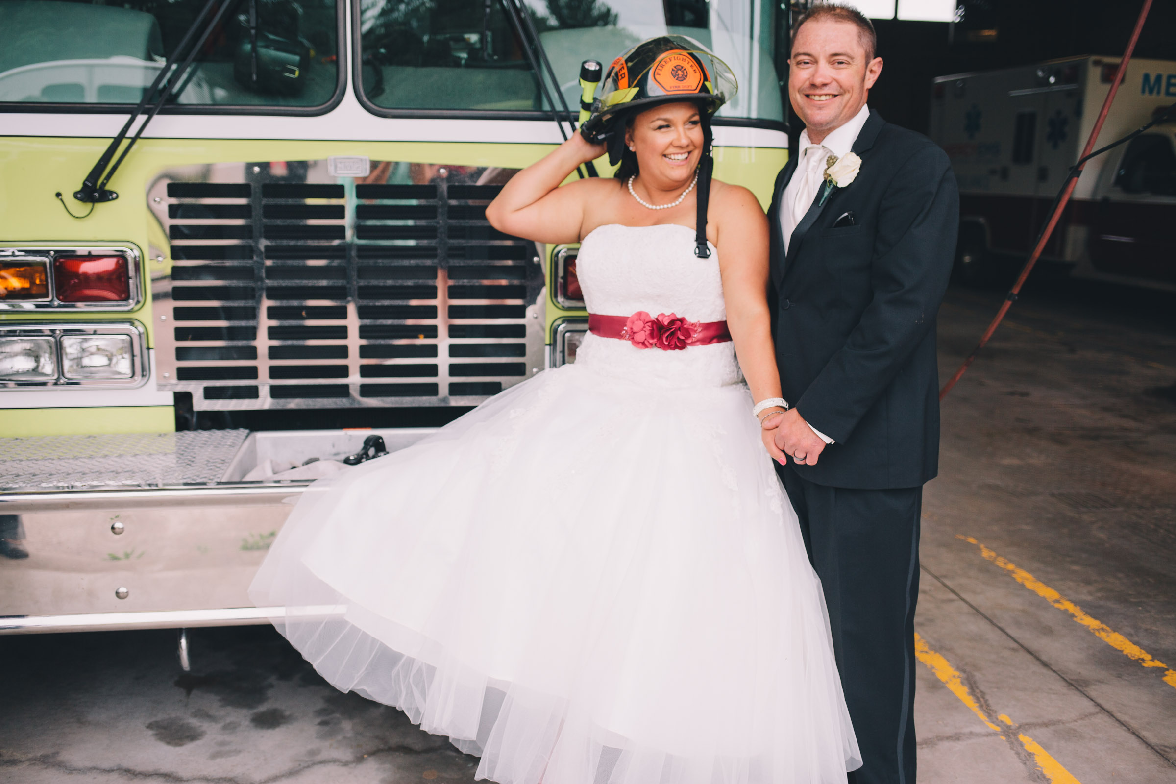 He's a firefighter if you haven't noticed ;)