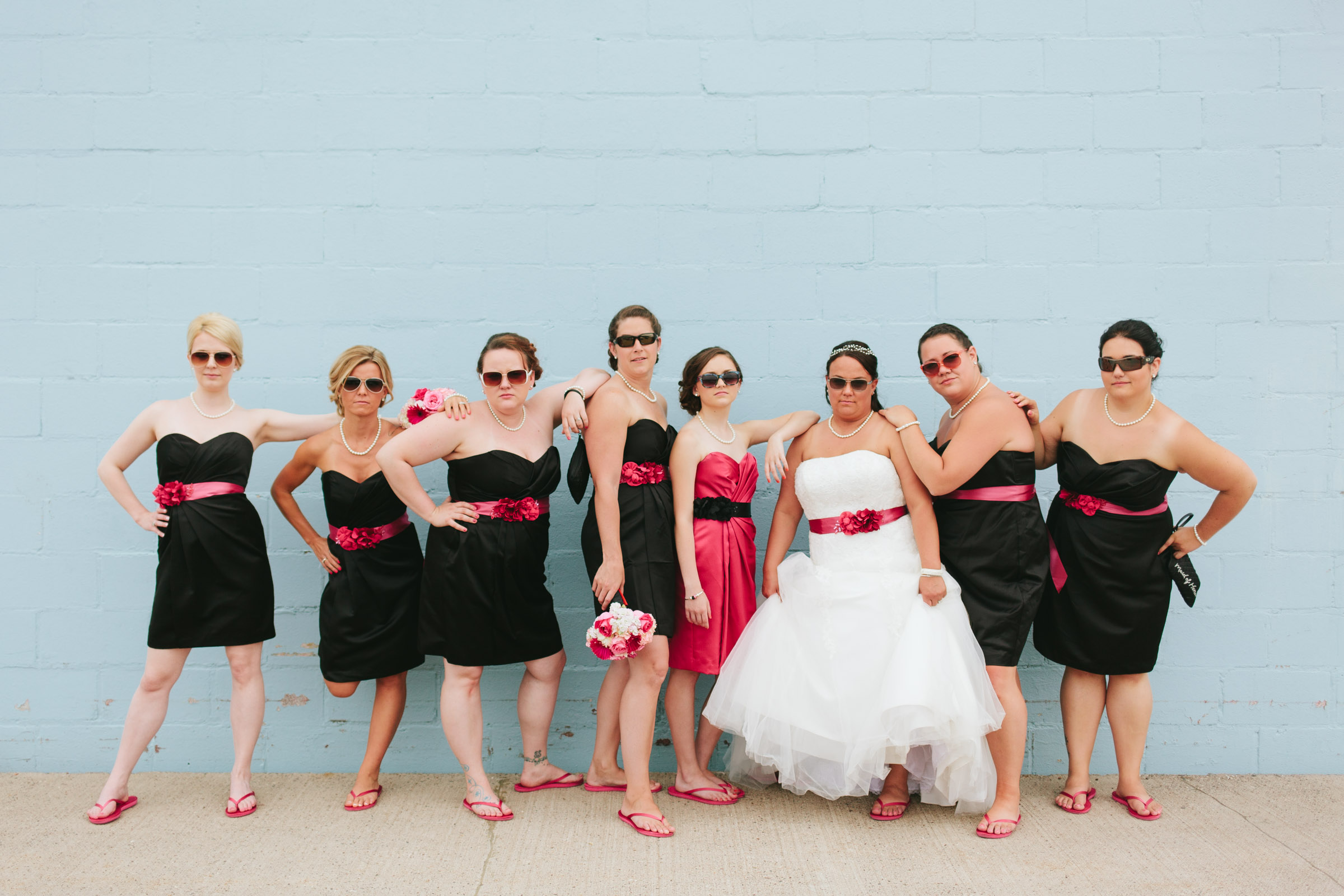 Have you ever seen Bridesmaids the movie? This is their version!