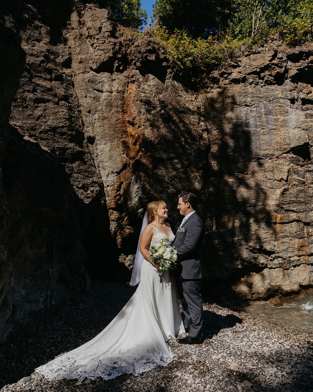 Raija and Johnny at Blackrocks 🖤
A well loved location in Marquette, Michigan and for good reason!