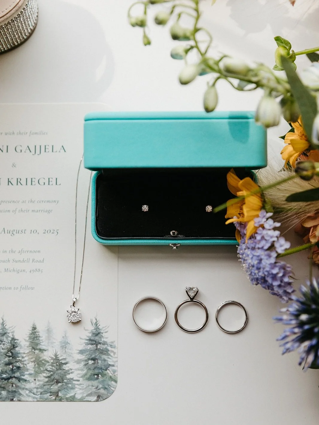 Harini and Oren 🤍 
This beautiful backyard wedding near Marquette was so sweet! Every moment of the day felt special and intentional. A true celebration of love!! 🌿

Vendors: 
Wedding Planner + Florist @knotsandkissesevents 
Hair + Makeup: @freshco