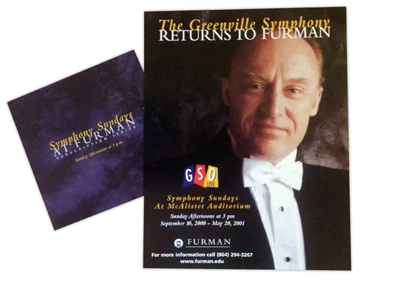 Furman Symphony Poster & Invite