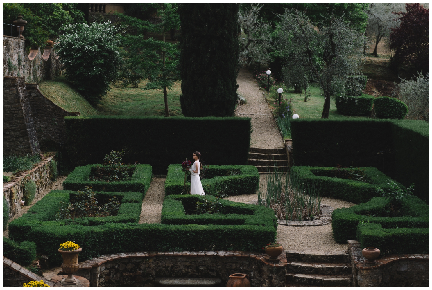  italian garden wedding 