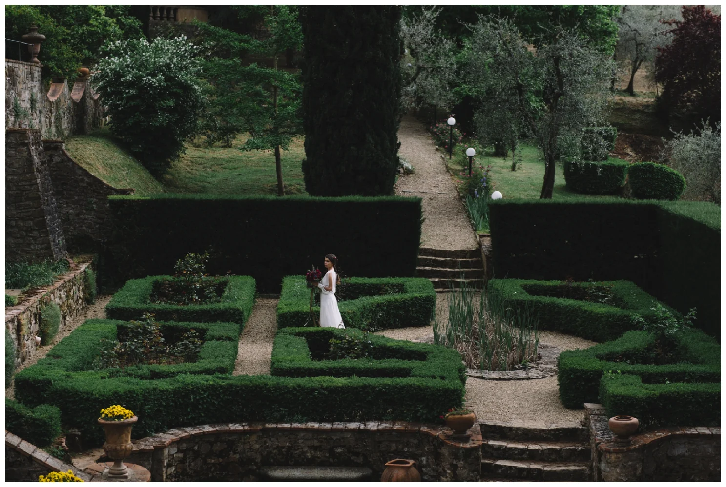 italian garden wedding