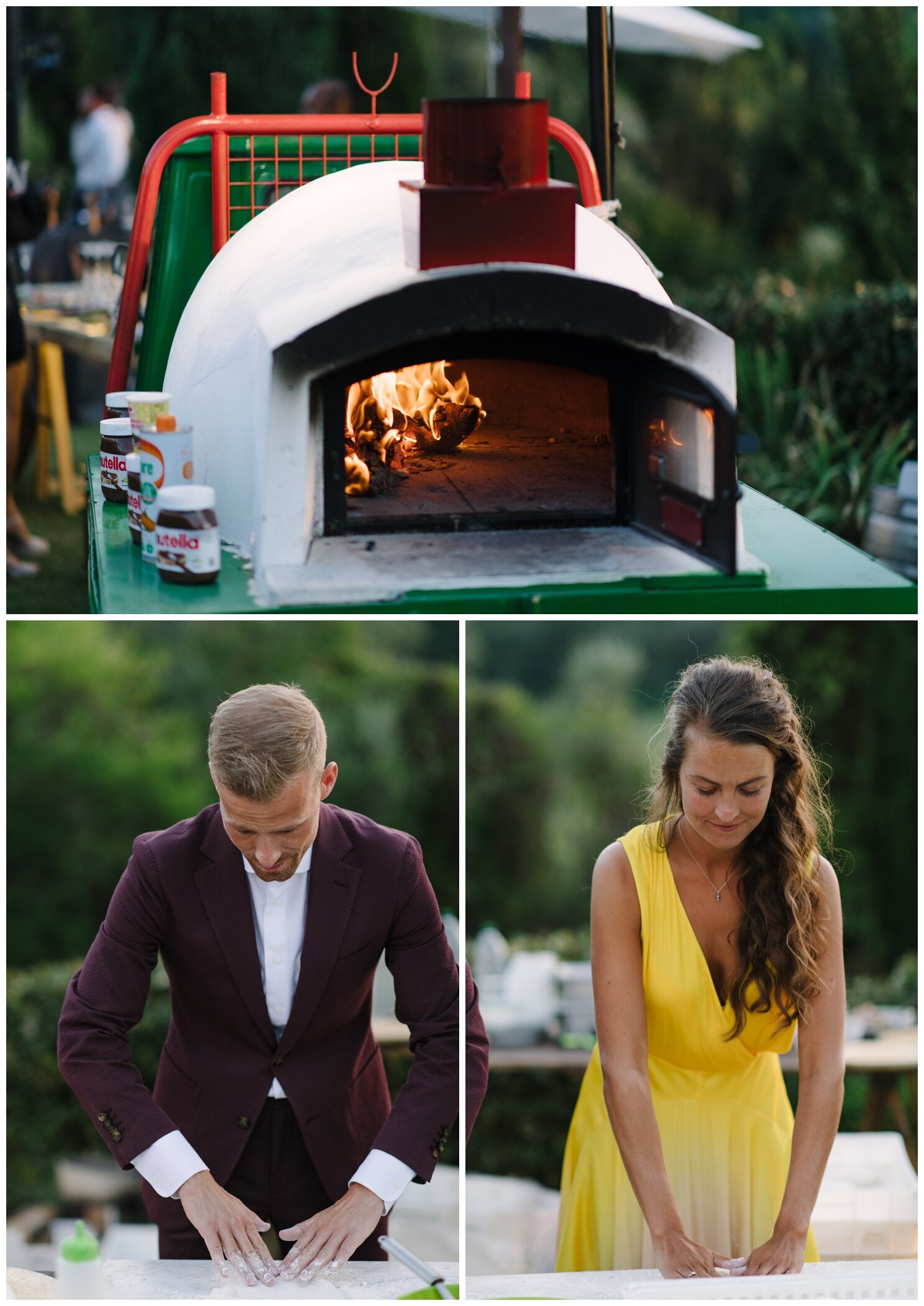   Pizza Party, Trouwen in Toscane, Wedding in Tuscany  