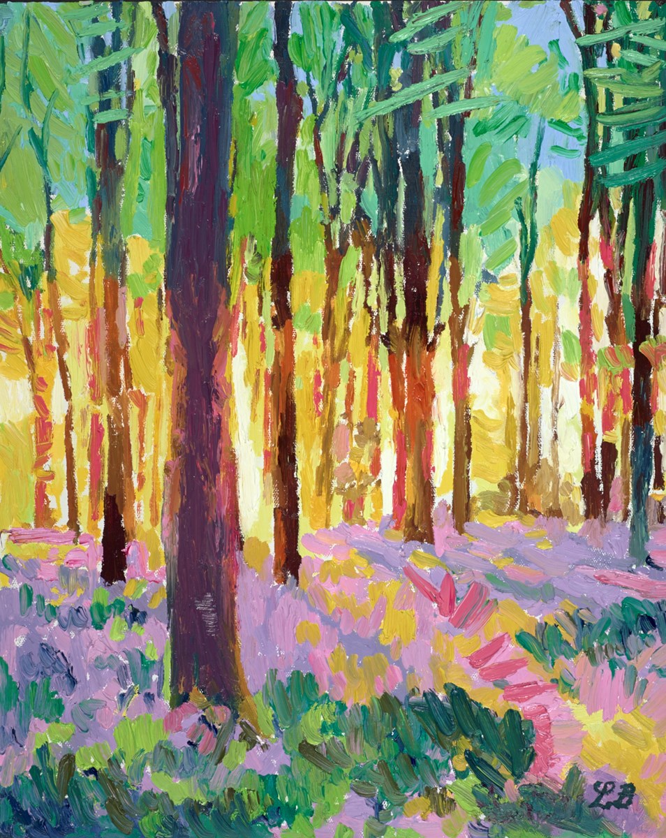 Warm Sunlight Oil painting on board 16 x 20 inches / 41 x 51 cm SOLD